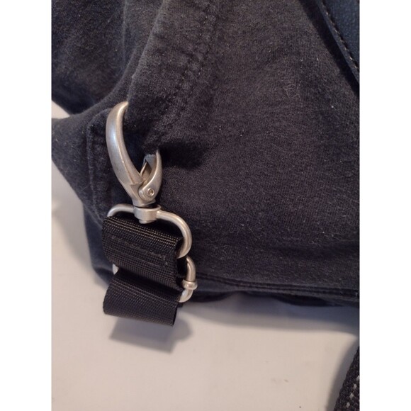 Handmade Upcycled Sweatshirt Crossbody Bag One-of-a-Kind Raw Streetwear - Picture 8 of 16